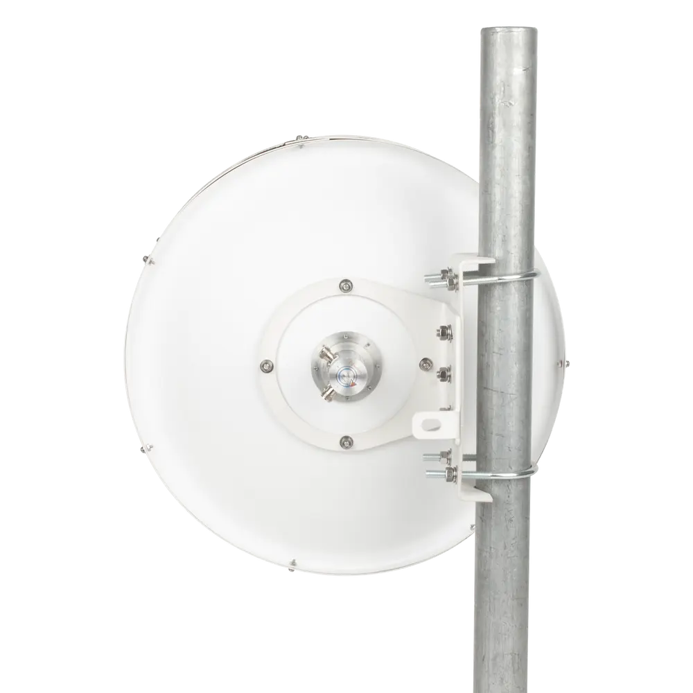 Antena Direccional Parabólica / 27 dBi / 4.9-7.2 GHz / Dual Polaridad Slant 45°/90° / 39.6 cm / Radomo Integrado - Imagen 9