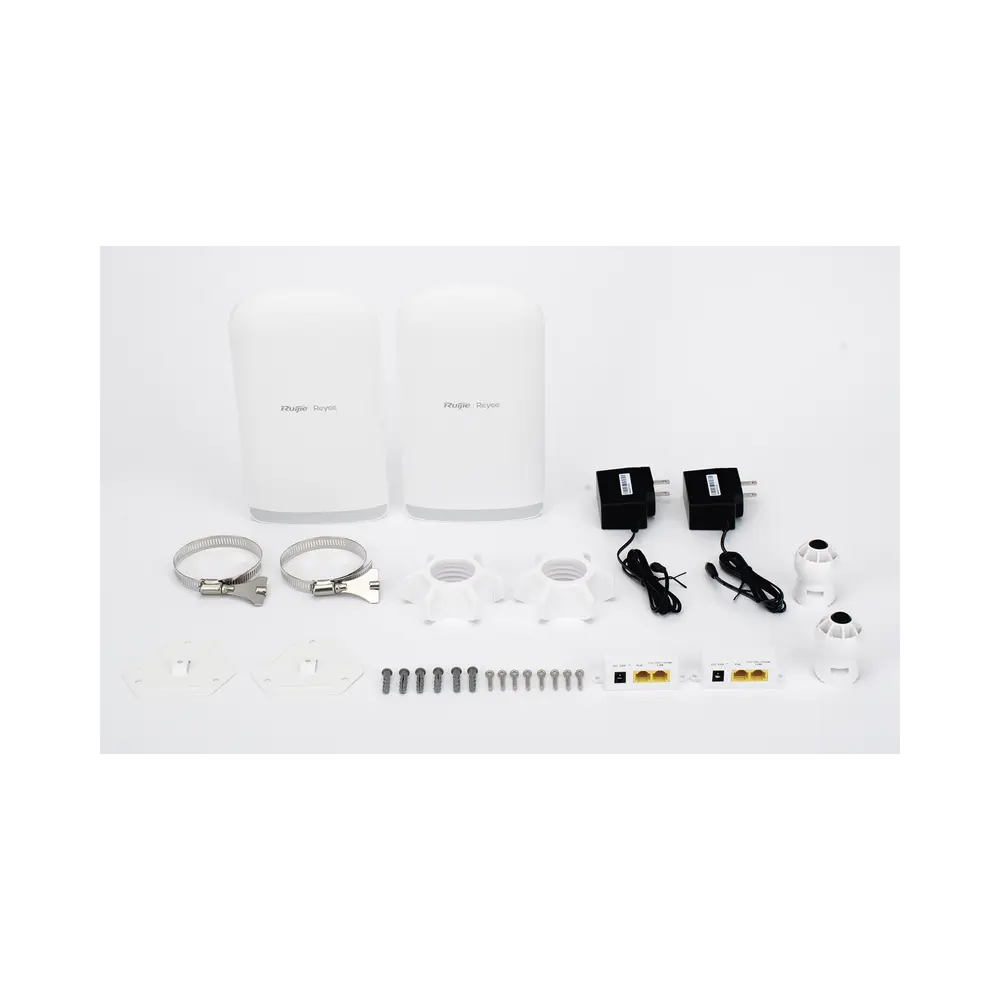 Kit Punto a Punto / Wi-Fi 5 867 Mbps / 5 GHz / Alcance 5 km (16,404 ft) / Antena 16 dBi / 3 Puertos Gigabit / IP55 / Administración Cloud - Imagen 6