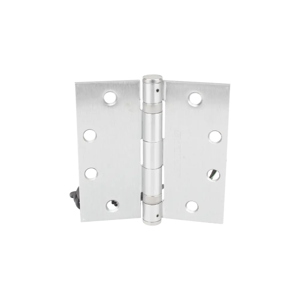 Bisagra de Transferencia Eléctrica / 12-24 VAC/VDC / 4 Hilos 28AWG / 5 Nudillos / Acero Anti-Vandalismo / Energía y Datos - Imagen 5