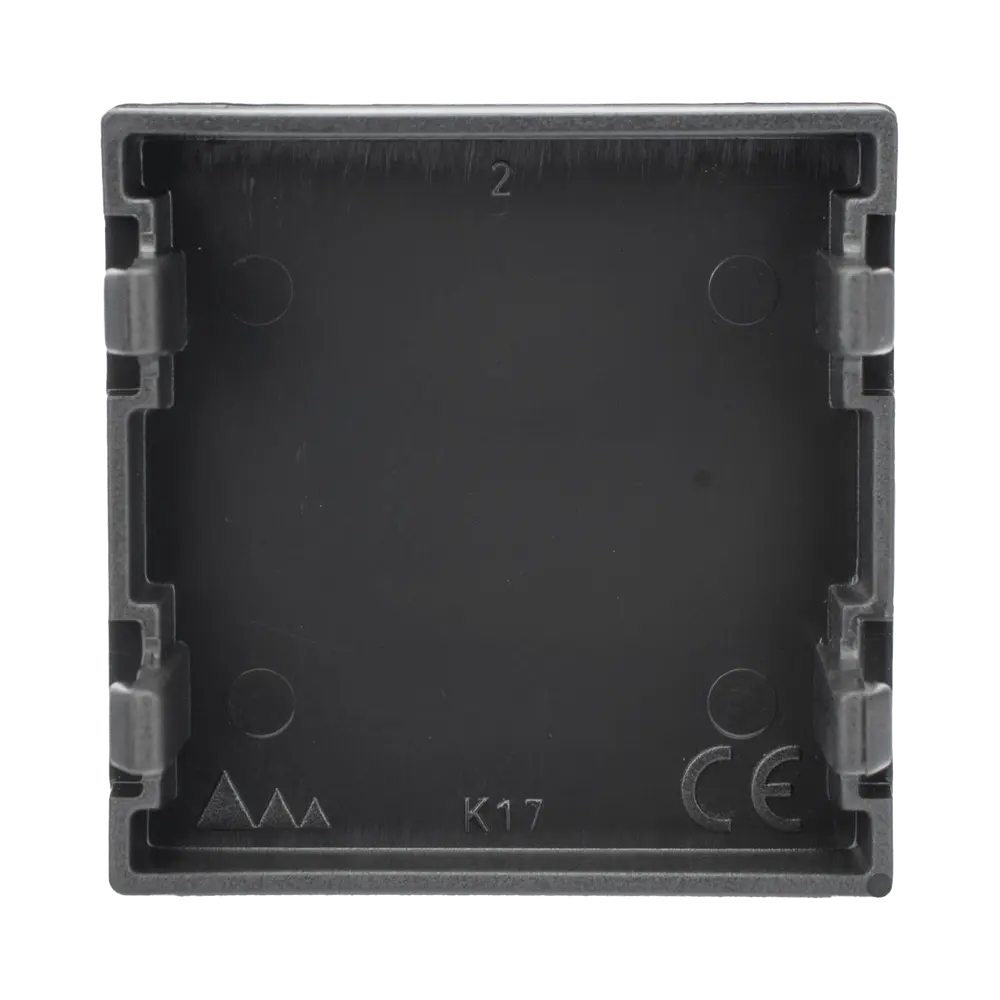 Placa Ciega / 45 x 45 mm / Termoplástico Libre de Halógenos / IP20 / Clipaje Directo / -5 a +60 °C - Imagen 2