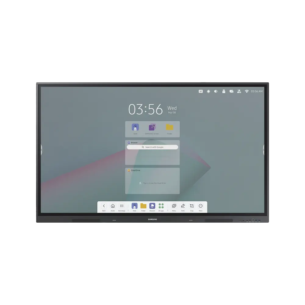 Pantalla Táctil Interactiva / 75" / UHD 3840x2160 / Táctil IR 8 ms / Android 13 / 400 Nits / Wi-Fi / USB-C