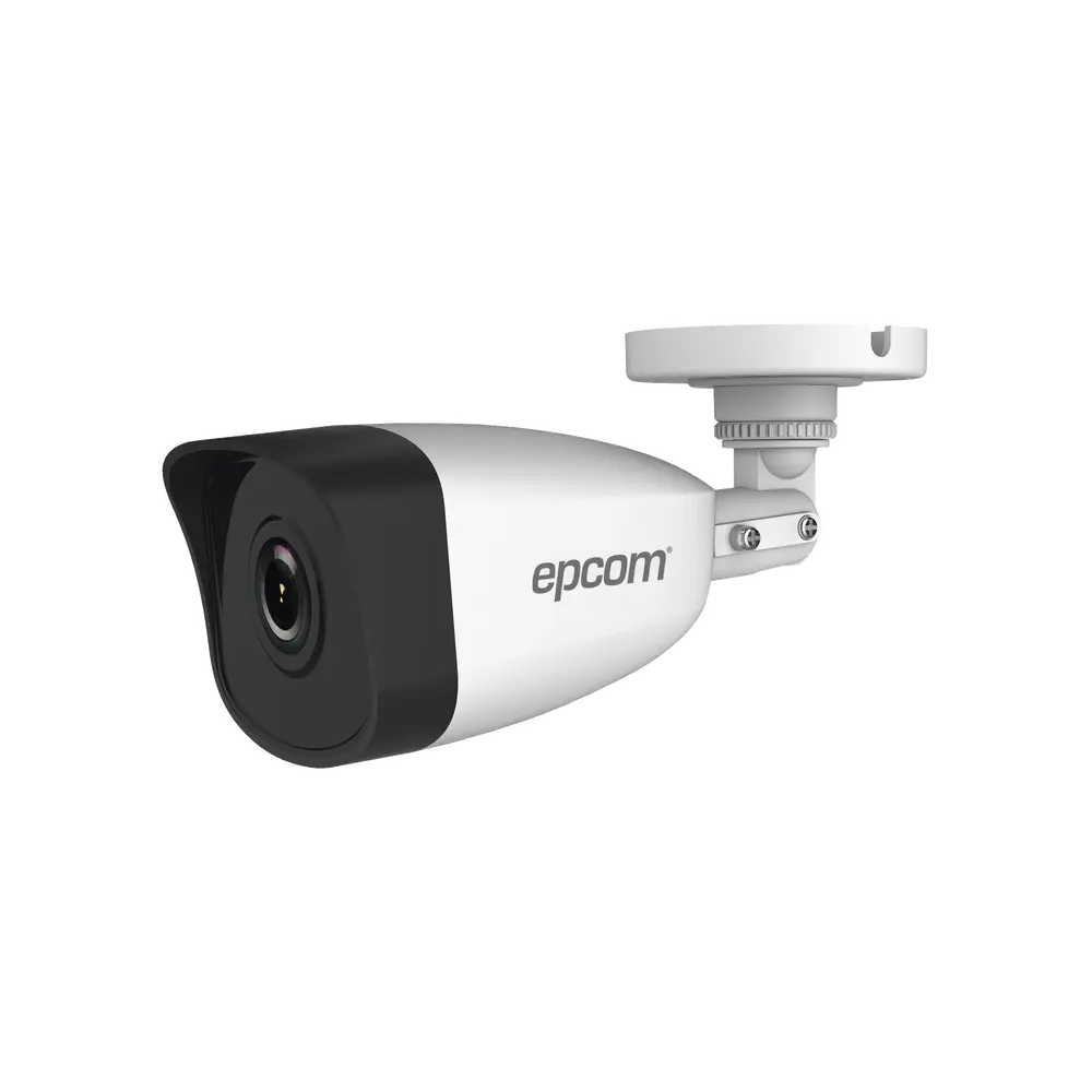 Cámara Bala IP / 2 Megapixel / Lente 2.8 mm / IR EXIR 30 m (98.4 ft) / IP67 / PoE / dWDR / H.265
