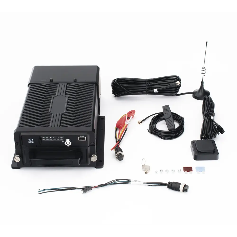 DVR Móvil / 8 Canales / 4 AHD 2 Megapixel + 4 IP / H.265 / HDD y SSD M.2 / 4G / WiFi / GPS / -40 a 70°C (-40 a 158°F) - Imagen 6