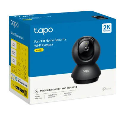 Cámara IP Pan/Tilt / 2K 2304x1296 / Visión Nocturna 12 m (39.4 ft) / Audio Bidireccional / Detección IA / Almacenamiento microSD 512 GB - Imagen 2