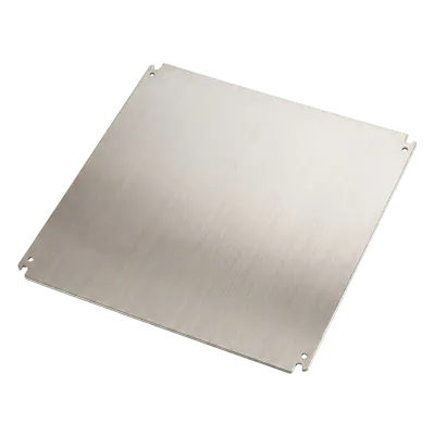 Gabinete Industrial IP66 / Acero Inoxidable 304L / 800x800x300 mm / Cerradura Doble / Puerta 130° / Placa Montaje 2 mm - Imagen 3