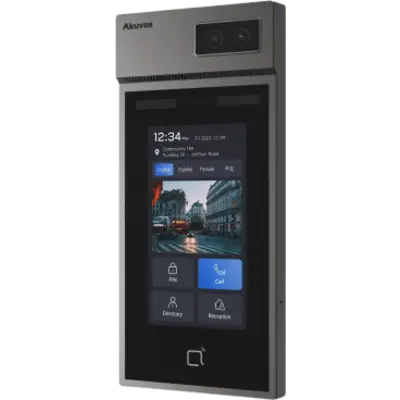 Panel de Control de Acceso IP / Pantalla Táctil IPS 5 Pulgadas / Cámara 2 Megapixel / Reconocimiento Facial / Múltiples Métodos de Desbloqueo / PoE / IP66 / IK08 - Imagen 3