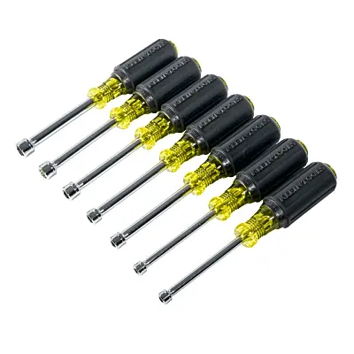 Juego de Desarmadores de Caja / Métricos / Eje Hueco 76 mm (3 in) / Mango Cushion-Grip / 4 mm a 11 mm / 7 Piezas - Imagen 2
