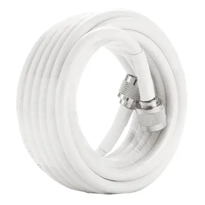 Jumper Coaxial / 18 m (59.06 ft) / Conectores N Macho / 50 Ohm / 6.25 dB @ 2000 MHz / Blindaje >90 dB / Interior y Exterior - Imagen 2