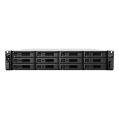 NAS Rack / 12 Bahías / Procesador Intel Xeon 8 Núcleos / 8 GB DDR4 ECC / Dual 10GbE / Escalable a 36 Bahías / Alimentación Redundante - Imagen 2