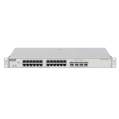 Switch Administrable PoE+ / 24 Puertos Gigabit / 4 SFP+ 10 Gb / Capacidad 128 Gbps / 370 W PoE / Gestión Cloud - Imagen 2