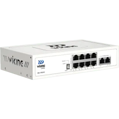 Switch PoE No Administrable / 8 Puertos 10/100 Mbps PoE af/at / 2 Puertos Uplink 10/100 Mbps / Presupuesto PoE 76 W / Alcance PoE 250 m (820.2 ft) - Imagen 2
