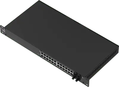 Switch Industrial Administrado / 24 Puertos Gigabit / 4 SFP / 56 Gbps / IP30 / Rack Mount / PROFINET Opcional - Imagen 2
