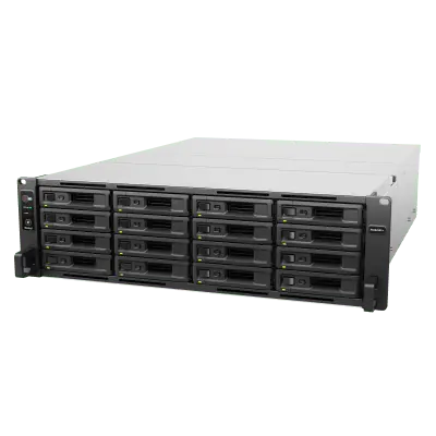 Servidor NAS Rack / 16 Bahías Intercambiables / 3U / Rendimiento 3,519/1,790 MB/s / 10GbE Integrado / Fuentes Duales en Caliente / Expansible a 28 Bahías / Hasta 560 TB - Imagen 4