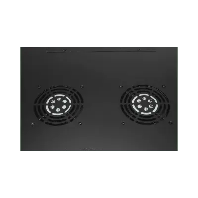 Gabinete Rack de Pared / 19 Pulgadas / 6U / 600 x 550 x 368 mm (23.6 x 21.7 x 14.5 in) / Carga Estática 60 kg / IP20 / Ventiladores AC / Panel Cepillo para Cables - Imagen 4