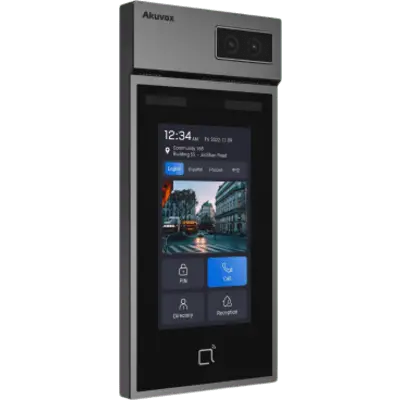 Panel de Control de Acceso IP / Pantalla Táctil IPS 5 Pulgadas / Cámara 2 Megapixel / Reconocimiento Facial / Múltiples Métodos de Desbloqueo / PoE / IP66 / IK08 - Imagen 4
