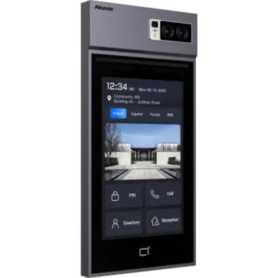 Videoportero IP / Pantalla Táctil IPS 10" / Cámara 5 Megapixel / Android / Reconocimiento Facial / Acceso QR NFC Bluetooth Tarjeta PIN / IP66 IK08 - Imagen 3