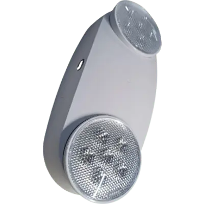 Luminaria de Emergencia LED / Doble Cabezal Ajustable / 230-430 Lúmenes / 120-277V Dual Voltage / 90 Minutos Autonomía / ABS 5VA Retardante de Llama - Imagen 3