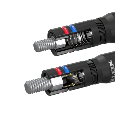 Juego de Sockets de Impacto / 4 Tamaños Hex en 1 Socket / Profundidad Extendida / Acción por Resorte / Sistema Modular de Almacenamiento / Código de Colores - Imagen 3