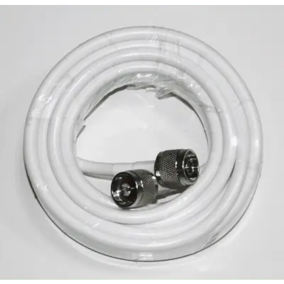 Jumper Coaxial / Conectores N Macho / 6 m (19.69 ft) / Blindaje >90 dB / 50 Ohm / LMR300 Equivalente - Imagen 3