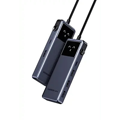 Hub USB-C 6 en 1 / HDMI 4K@60Hz / 3 Puertos USB-A 5Gbps / Carga PD 100W / Compatibilidad Multiplataforma / Diseño Compacto - Imagen 2