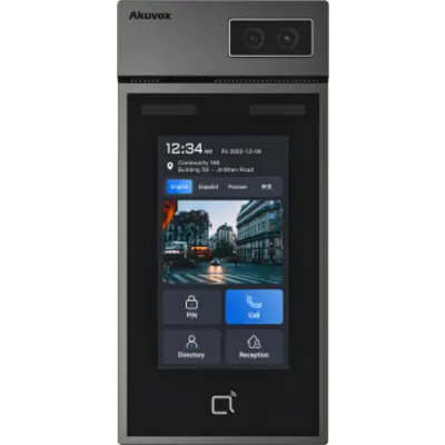 Panel de Control de Acceso IP / Pantalla Táctil IPS 5 Pulgadas / Cámara 2 Megapixel / Reconocimiento Facial / Múltiples Métodos de Desbloqueo / PoE / IP66 / IK08 - Imagen 2