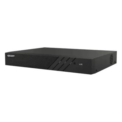 DVR Pentahíbrido / 6 Canales / 4 TURBOHD + 2 IP / 3K Lite / Audio Bidireccional Coaxitron / AcuSense / H.265+ / 1 Bahía HDD 10 TB