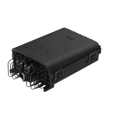 Caja de Distribución Óptica Preconectorizada / IP68 / 96 Empalmes / 2 Splitters 1x4 / 8 Puertos / Exterior - Imagen 2
