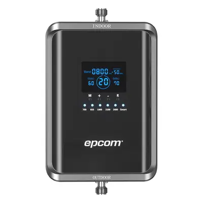 Amplificador Celular 5G / Penta Banda 700-2600 MHz / 70 dB Ganancia / Cobertura 600 m² (6458.3 ft²) / 2G 3G 4G 5G / Sin Configuración - Imagen 2
