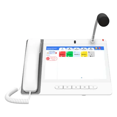 Teléfono IP Empresarial / 20 Líneas SIP / Pantalla Táctil 10.1' HD / Wi-Fi 5 / Bluetooth 4.2 / PoE / Multicast Voceo / Cámara Full HD / 116 Teclas DSS - Imagen 2