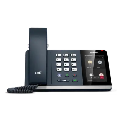Teléfono IP / Pantalla Táctil 4 Pulgadas / HD Voice / Bluetooth 5.2 / Wi-Fi Dual Band / PoE / Certificación Microsoft Teams - Imagen 2