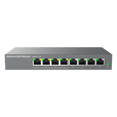 Switch Administrable Capa 2 Lite / 8 Puertos Gigabit / 4 Puertos PoE+ / 32 VLAN / QoS / GDMS Cloud / Montaje Pared y Escritorio - Imagen 2