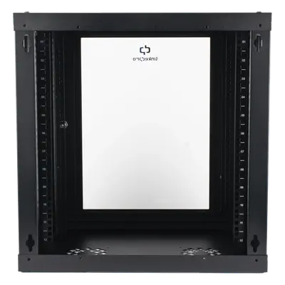 Gabinete de Pared 12U / Profundidad 455 mm (18 in) / Cristal Templado / Acero Reforzado / Carga 80 kg - Imagen 4