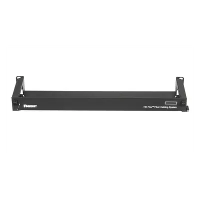 Organizador de Cables Frontal / 1 UR / Hasta 12 Casetes / 1728 Fibras / 3.28 ft / Negro - Imagen 2