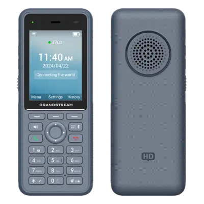 Teléfono IP Wi-Fi Inalámbrico / Wi-Fi 6 Doble Banda / IP69K / Batería 3000 mAh / 4 Vías Conferencia / Bluetooth / USB-C - Imagen 2