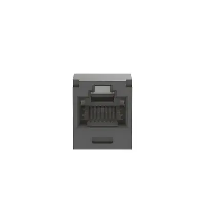 Conector Jack RJ45 / Categoría 6A / Sin Blindaje / Terminación sin Impacto / Gel Anti-Corrosión / 22-26 AWG / Negro - Imagen 2
