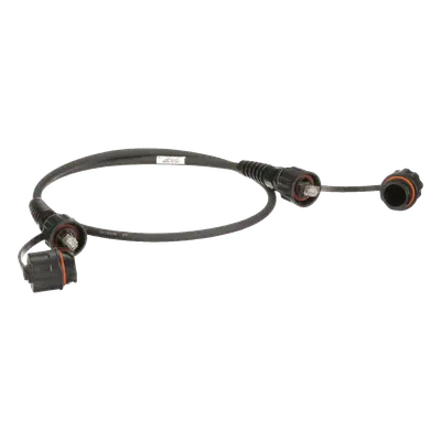 Cable Patch Ethernet Industrial / Cat6A Blindado S/FTP / IP65/IP67 / 10 m (32.8 ft) / -20°C a 70°C / Contactos Dorados 50µ - Imagen 2
