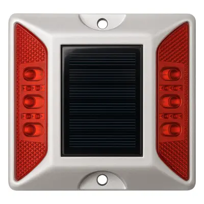 Señalizador Vial Solar / 6 LED Intermitentes / Alcance Visual 800 m (2624.7 ft) / Autonomía 108 h / IP68 / Carga 20000 kg / -25°C a +75°C - Imagen 2
