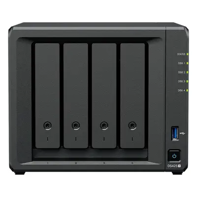 NAS 4 Bahías / Intel Celeron J4125 2.7 GHz / 2 GB DDR4 Expandible / 2.5GbE + 1GbE / 2 Ranuras M.2 NVMe / Hasta 80 TB - Imagen 2