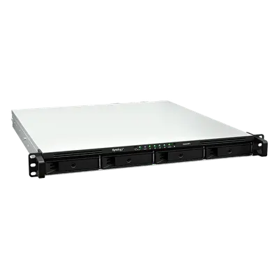 Servidor NAS Rackmount / 4 Bahías Hot-Swappable / 1U / 2000/1300 MB/s Lectura/Escritura / 4 Puertos 1GbE RJ45 / PCIe 3.0 x8 / Dual Power Supply Redundante / DSM / Almacenamiento Empresarial - Imagen 2