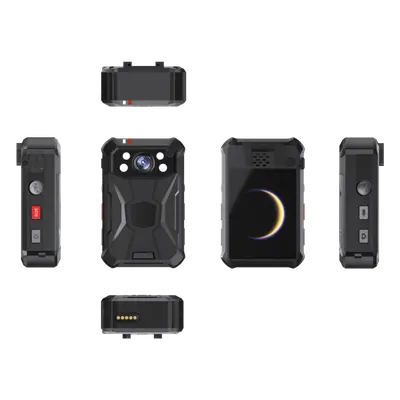 Cámara Corporal IP / Grabación 2K a 30 fps / Fotografía 40 MP / Transmisión 4G Wi-Fi GPS / IP68 MIL-STD-810G / Pantalla 2.4" LCD / 64 GB / Batería 12 h - Imagen 2