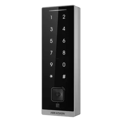 Teclado Esclavo de Control de Acceso / Lector Dual MIFARE 13.56 MHz y PROX EM 125 KHz / Bluetooth y Códigos QR / PIN Táctil / RS-485 Wiegand OSDP / Rango Térmico -40°C a 65°C - Imagen 2