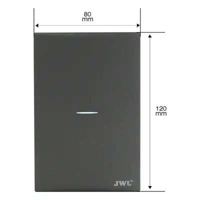 Placa con Interruptor Sencillo / 10 A / 127 V / 60 Hz / 4.33 in x 4.33 in - Imagen 2