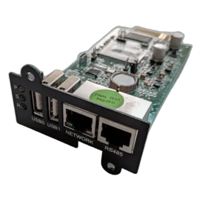 Tarjeta de Monitoreo Remoto SNMP / 10/100 Mbps / HTTPS-SSL / Sensor Temp-Humedad / Control Remoto UPS - Imagen 2