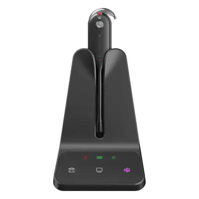Auricular Inalámbrico DECT / Alcance 185 m (606.9 ft) / Cancelación de Ruido Acoustic Shield / Multidispositivo PC y Teléfono IP / 8 Horas de Conversación - Imagen 2