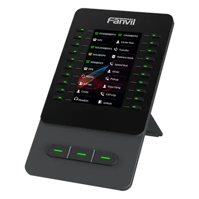 Módulo de Expansión IP / Pantalla Color 4.3 Pulgadas / 60 Teclas DSS Programables / USB Tipo-C / Cascada hasta 4 Unidades / Soporte Ajustable 40° y 45° - Imagen 3