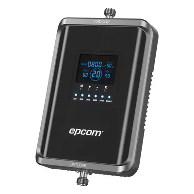 Amplificador Celular 5G / Penta Banda 700-2600 MHz / 70 dB Ganancia / Cobertura 600 m² (6458.3 ft²) / 2G 3G 4G 5G / Sin Configuración - Imagen 3