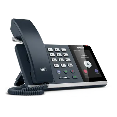 Teléfono IP / Pantalla Táctil 4 Pulgadas / HD Voice / Bluetooth 5.2 / Wi-Fi Dual Band / PoE / Certificación Microsoft Teams - Imagen 3