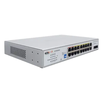 Switch PoE / 16 Puertos 10/100 Mbps PoE / 2 Uplink Gigabit / 1 Puerto SFP / Presupuesto PoE 250 W / Alcance 250 m (820.2 ft) / ONVIF - Imagen 3