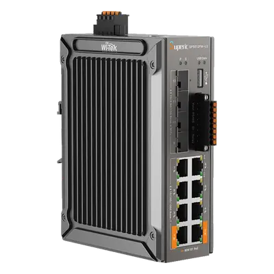 Switch PoE Industrial L2+ / 8 Puertos Gigabit PoE / 4 Puertos SFP 10G / Capacidad 96 Gbps / Presupuesto PoE 240 W / Rango -40 a 75 °C (-40 a 167 °F) / Sin Ventilador - Imagen 3