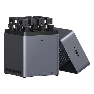 NAS 4 Bahías / Procesador RK3588C / 8 GB RAM / 2.5GbE / HDMI 4K / USB 3.2 Type-C / RAID 0/1/5/6/10 - Imagen 3
